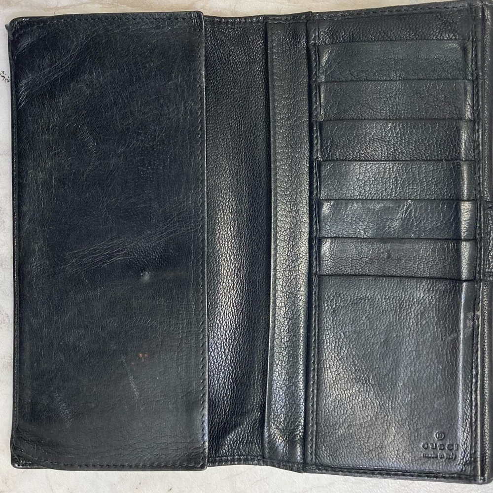 Gucci black leather wallet - Picture 16 of 16